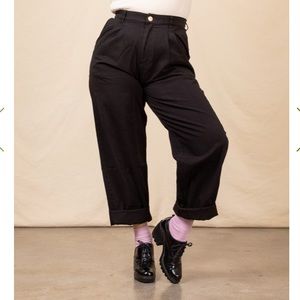 Big Bud Press black Trousers in Medium.